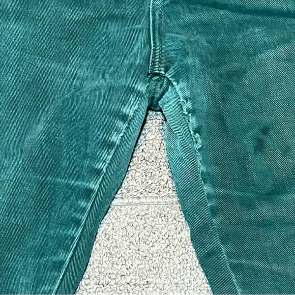 Vintage Express Tapered Fit Jeans Womens Size 9/10 Green Mom Jeans Made In USA - Picture 11 of 13